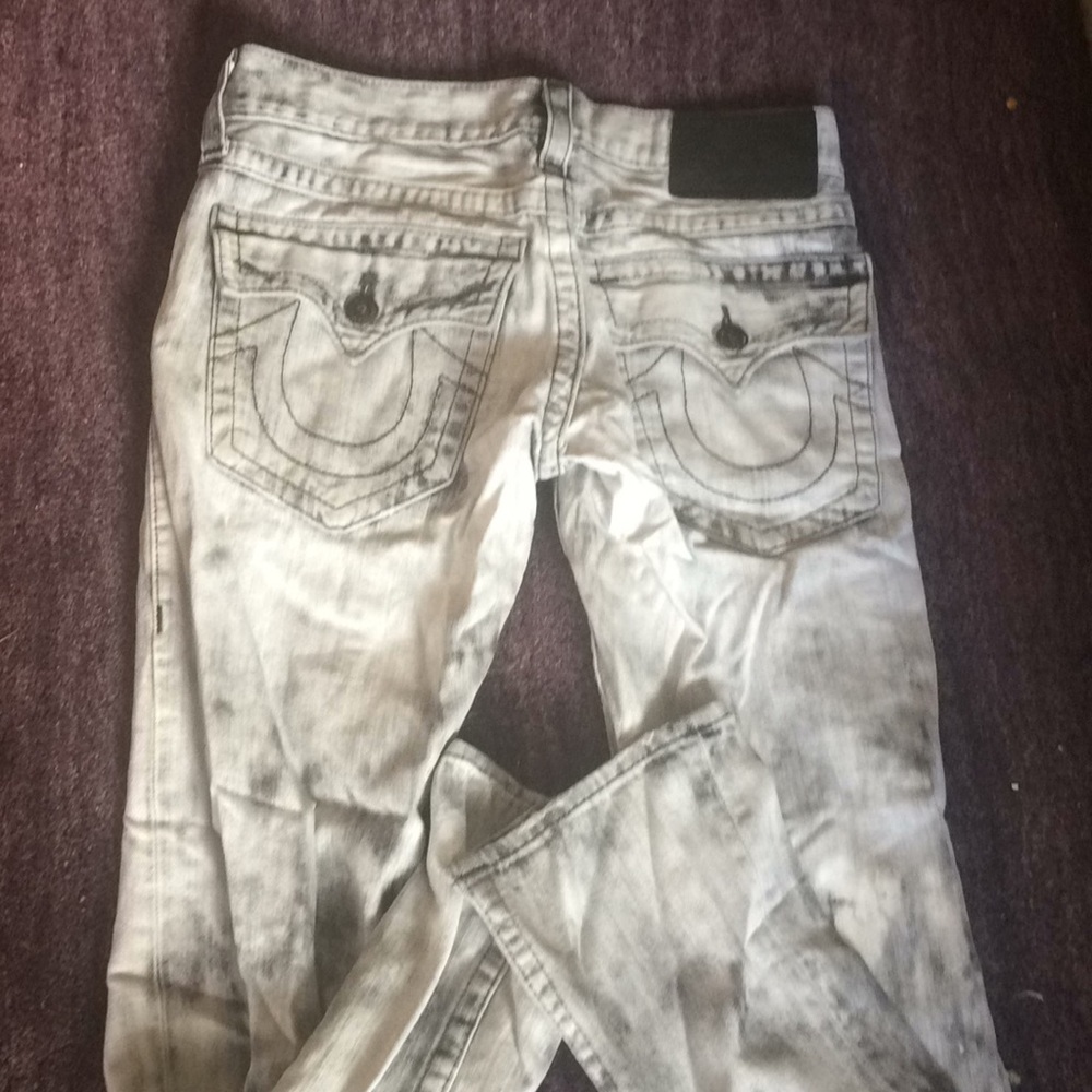 True religion jeans white/black